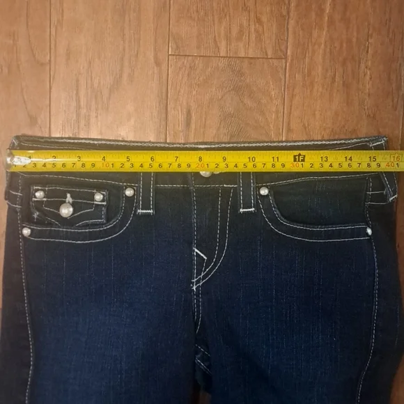True Religion Bootcut Jeans dark wash - Picture 12 of 14